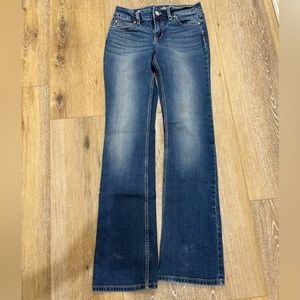 WRANGLER RETRO WOMEN'S MID-RISE BOOT CUT JEANS 5/6 LONG